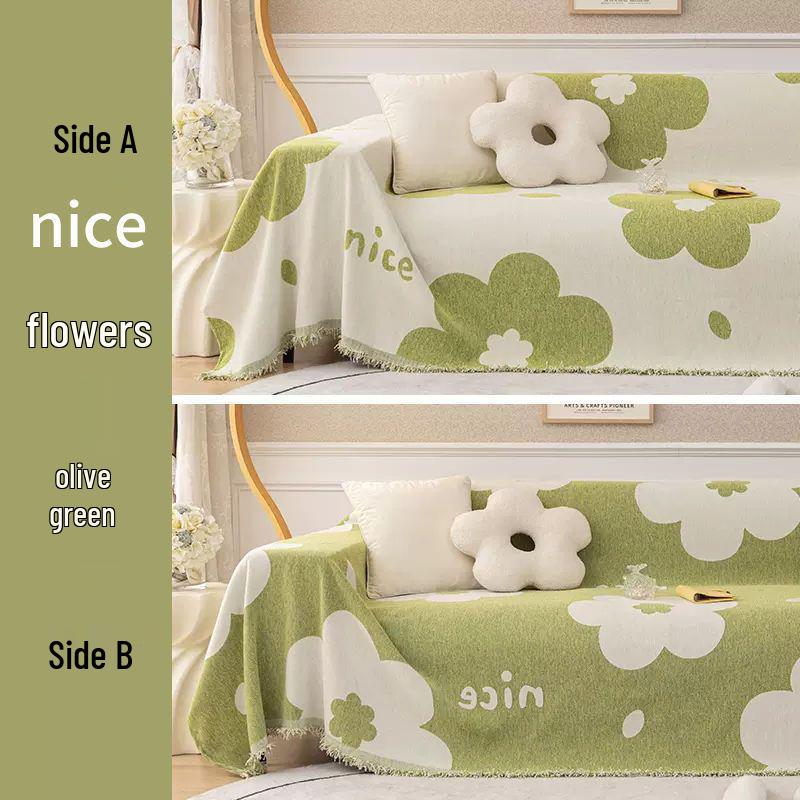 Chenille All-Season Cat Scratch-Resistant Sofa Cover for Home Combination Sofas