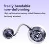 Open Ear Earbuds Clip Bluetooth 5.4 Sports Earphones Digital Display Wireless Headphones Clear Sound Quality For Android iOS  