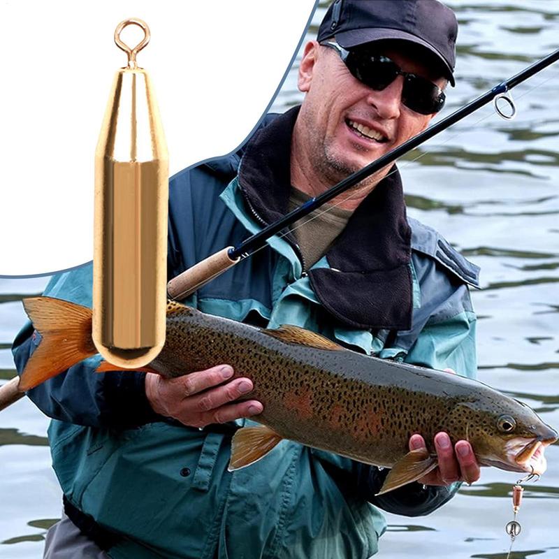 Sinkers For Fishing Lines Copper Drop Shot Weights Water Drop Sinkers Practical Saltwater Fishing Sinkers Fishing Supplies Tool