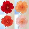 Crepe Paper Paper Flower 3D Flower Three-dimensional Paper Art Background Wall Room Decorations