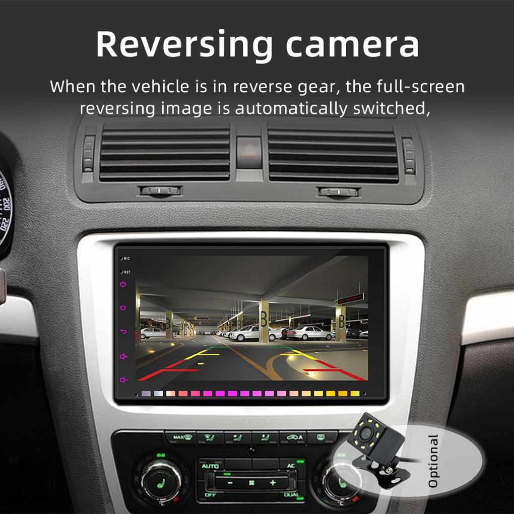 AM/FM Car Radio 2 Din Multimedia Video Player Carplay Android Auto Universal 7 Inch 2 Din Android Navigation Auto Stereo