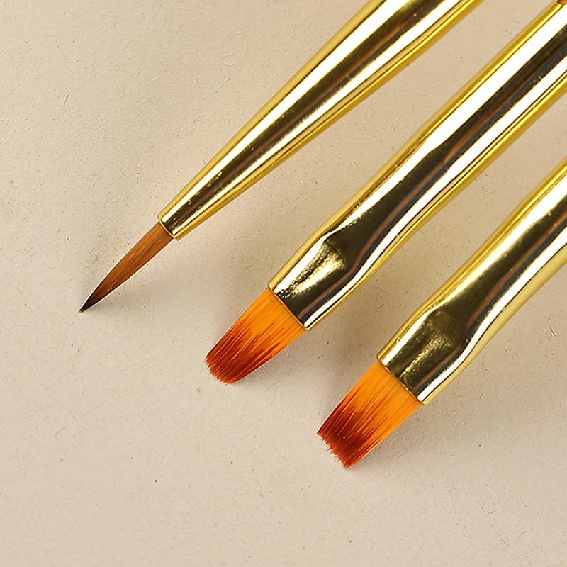 Doppelseitiger Nagelpinsel Nagelsättigungsstift Gel-Nagellack Blumen-Liner Malen Zeichnen Maniküre-Werkzeuge Pinsel Maniküre-Salon-Werkzeug