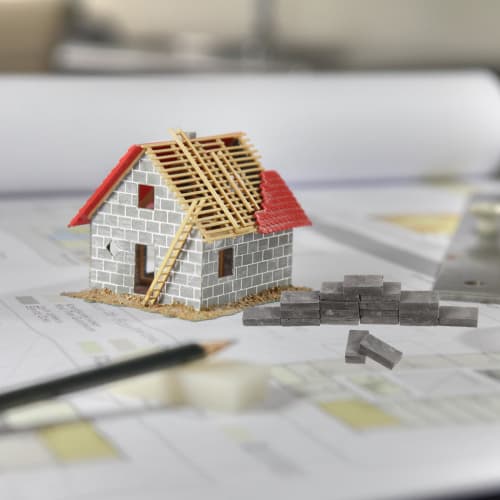 NUOLUX Miniature Brick Model Kit, 1/16 Scale, 50 Pieces, Miniature Brick Blocks, Miniature Camping, Architectural Model Materials, DIY Materials, Real