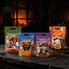 Food Grade Storage Stand-up Dessert Treat with Halloween Candy Bags 4PCS Handle Translucent Theme Holders