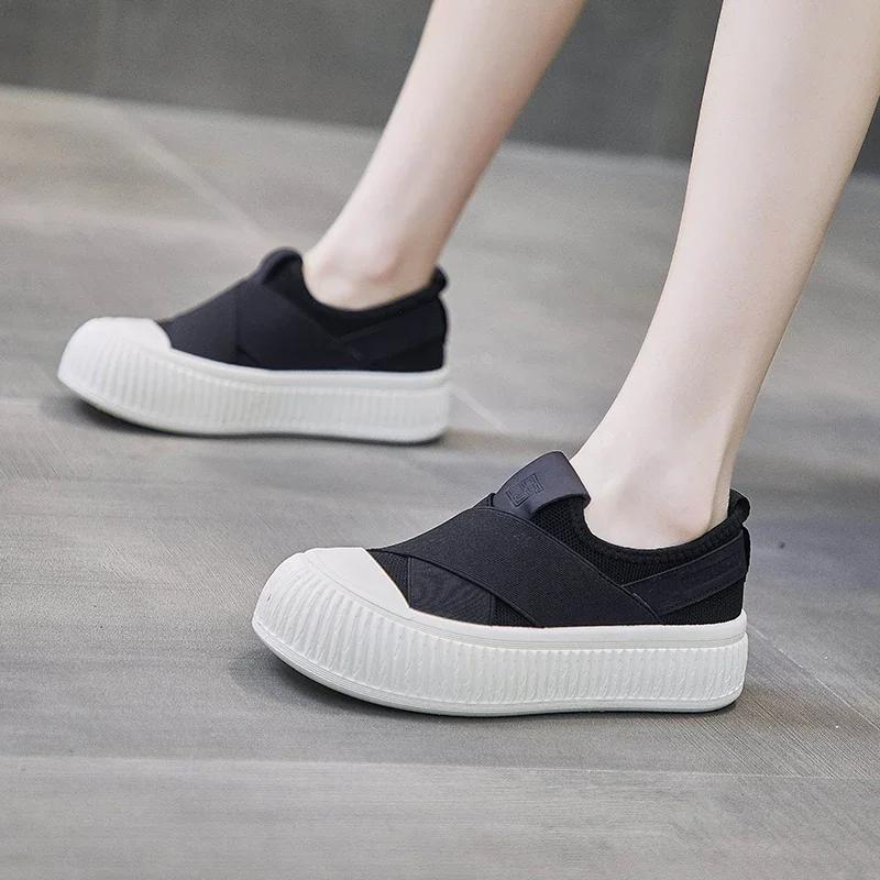 New Casual Sneakers Women Summer New In Sports Running Shoes Woman Comfort Slip-on Flat Sneaker Zapatos De Mujer Size 35-40