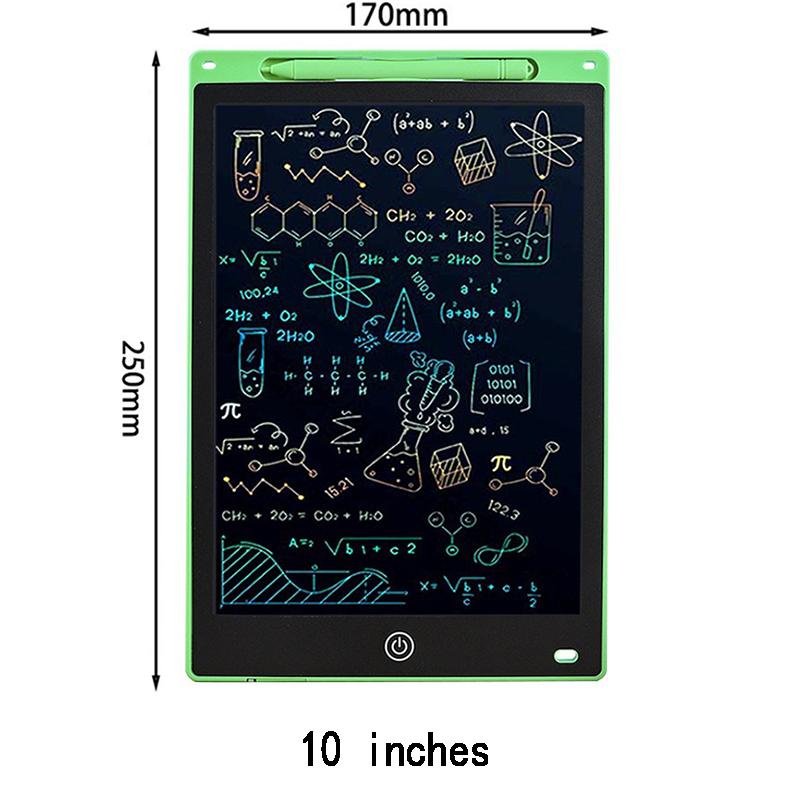 Lcd 6.5/8.5/10/12Inch Writing Tablet For KidsReusable Magic Drawing Board With StylusEco-Friendly Erasable Doodle Pad Toy Gift