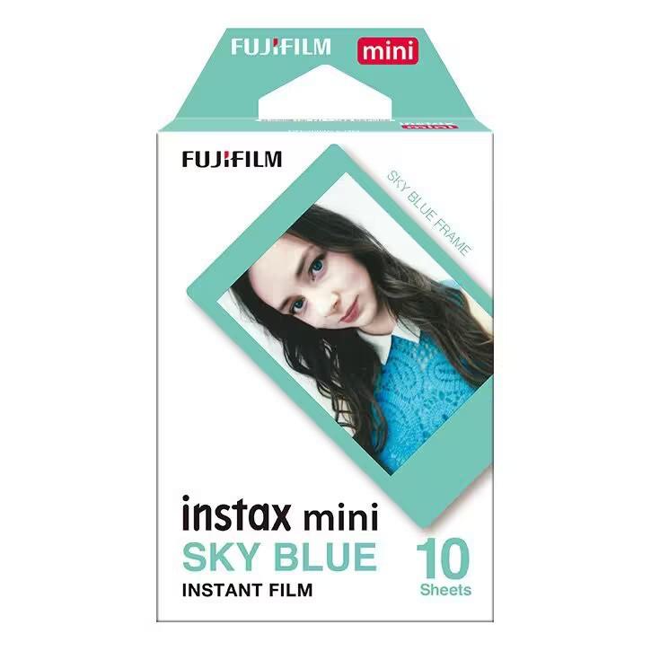 10/20 Sheets Fujifilm Instax Mini White Edge Films Photo Paper Films For Fujifilm Instant Mini 11 9 8 25 50s Fuji Camera Paper
