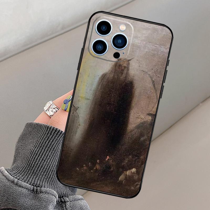 Spain Francisco Goya Art Phone Case For iPhone 14 11 12 13 15 16 Pro Max Mini X XR XS MAX Plus Silicone Cover Case