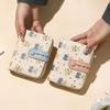 Cute PU Leather Short Wallet Bear Short Coin Purse Zipper Storage Bag Women Girls