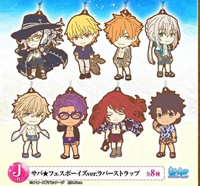 Ichiban Kuji FateGrand Order Sommerresort Diener Sommerfest J-Preis SabaFes Jungen Version. Gummiarmband Set von 8