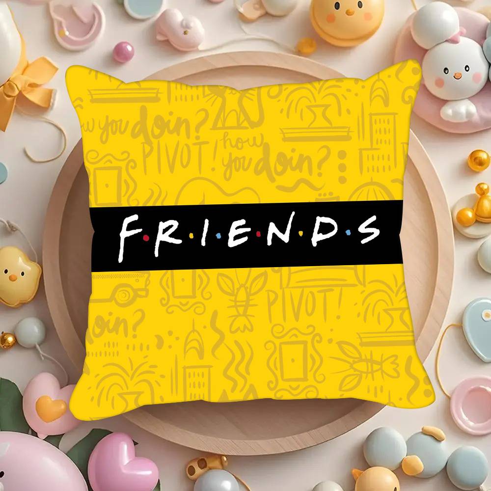 Classic TV Shows Friends-Famous cartoon  Pillowcases cushion covers living room sofas home decor gifts