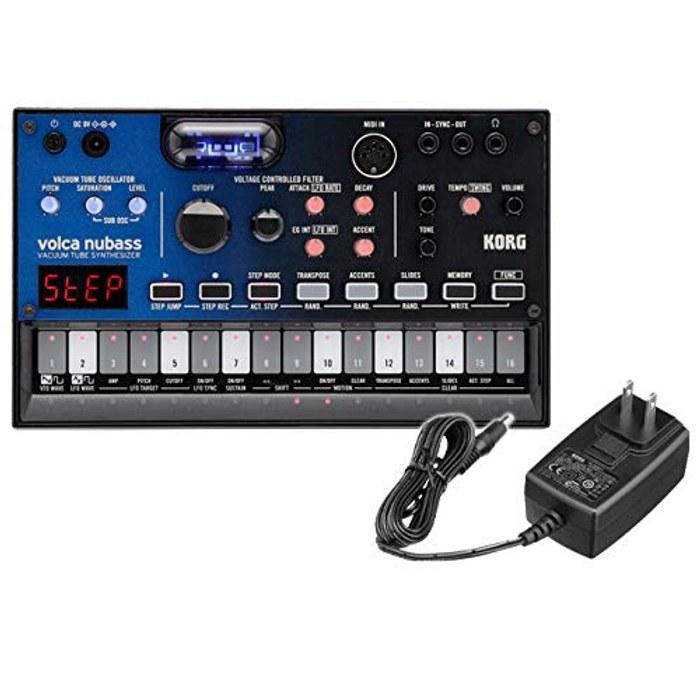 KORG volca nubass + Genuine AC Adapter KA350 Set