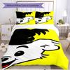 3pcs Duvet Cover Set (1*Duvet Cover + 2*Pillowcase, Without Core), Bamse Print Soft All‑Season Bedding Set, Home Bedroom Decor Gift