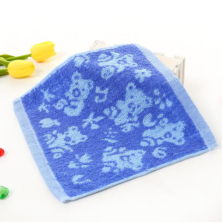 Absorbent Cartoon Jacquard Hand Towel
