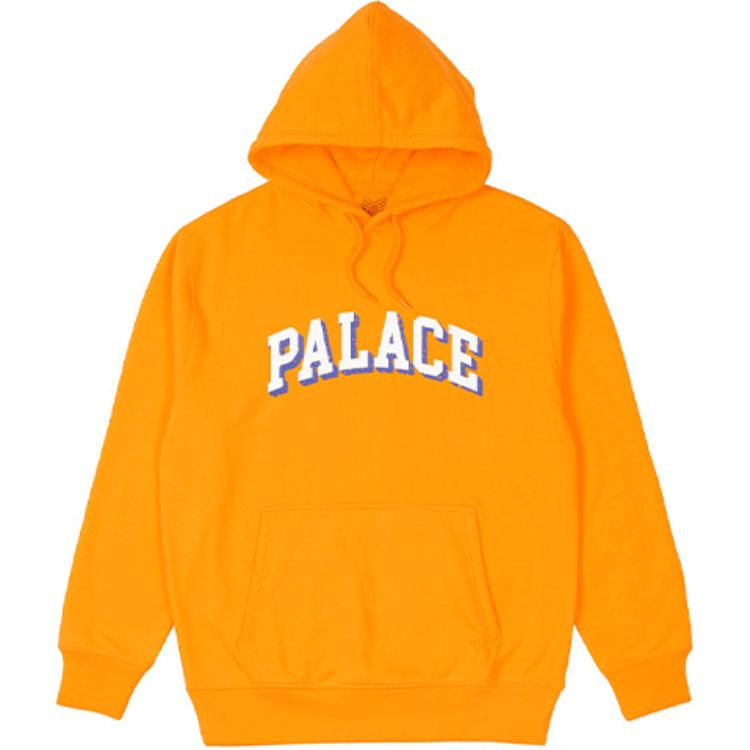 Palace Puff Drop Shadow Hoodie Unisex Hoodie Orange P21CS239