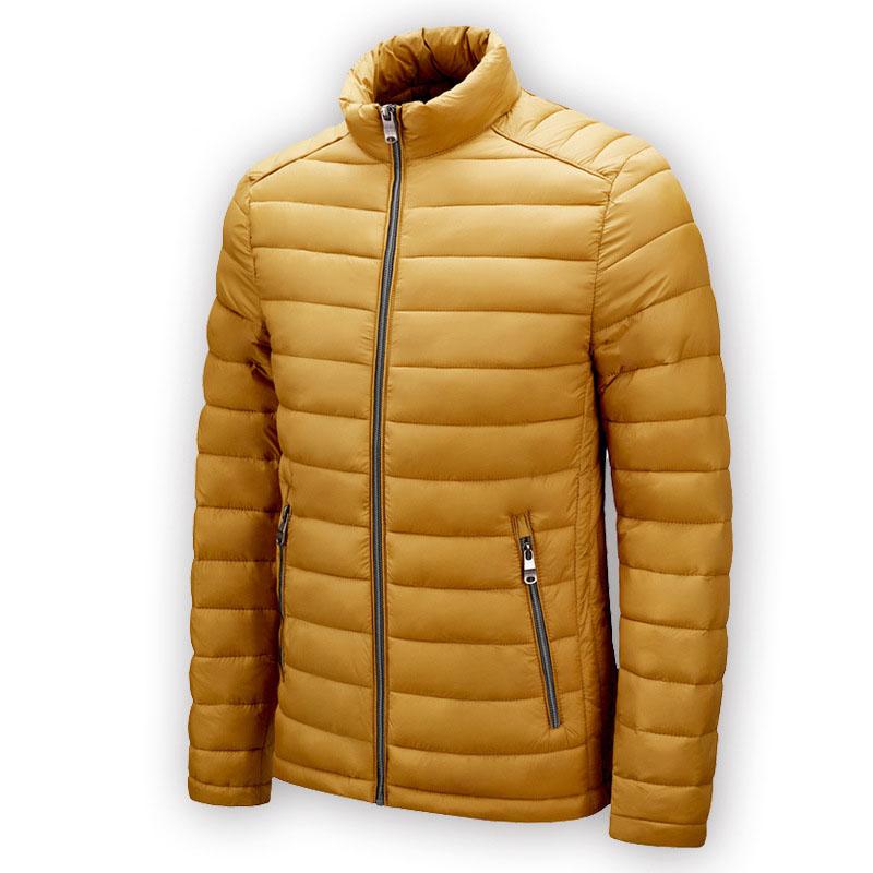 Autumn Winter Lightweight Jackets Men Padded Parka Male Coats Outwear Windbreakers Men Clothing