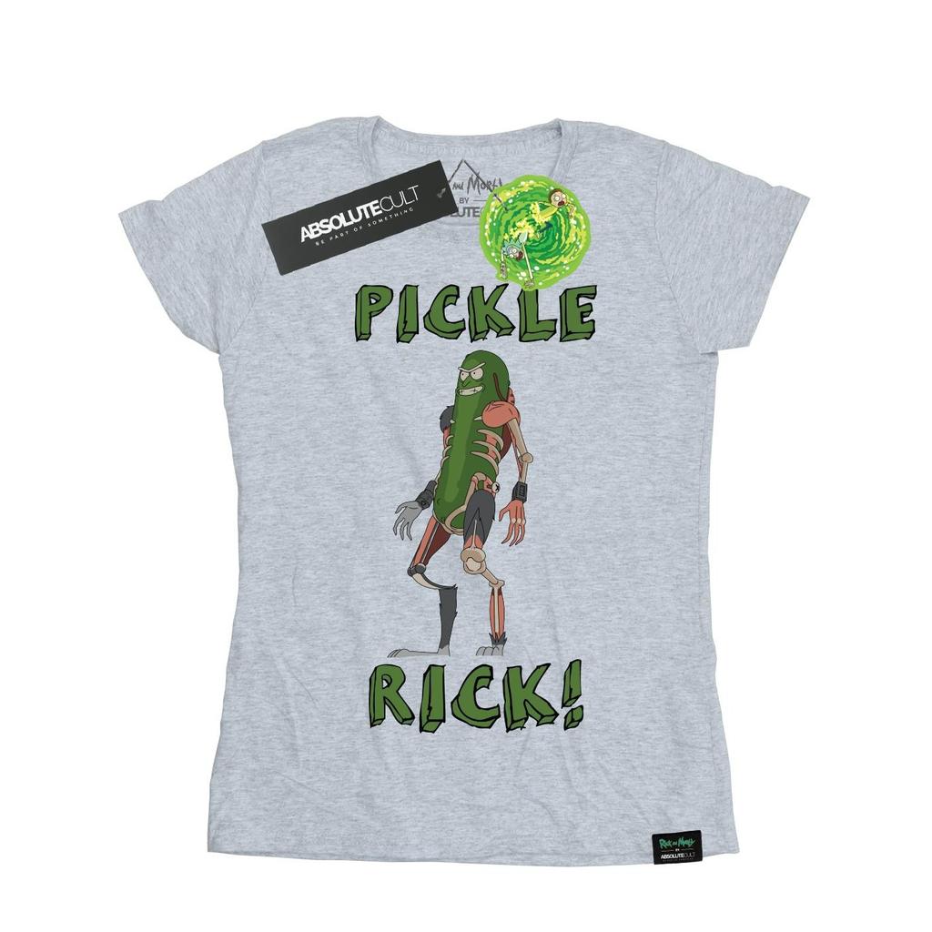 Rick And Morty Womens/Ladies Pickle Rick Cotton T-Shirt