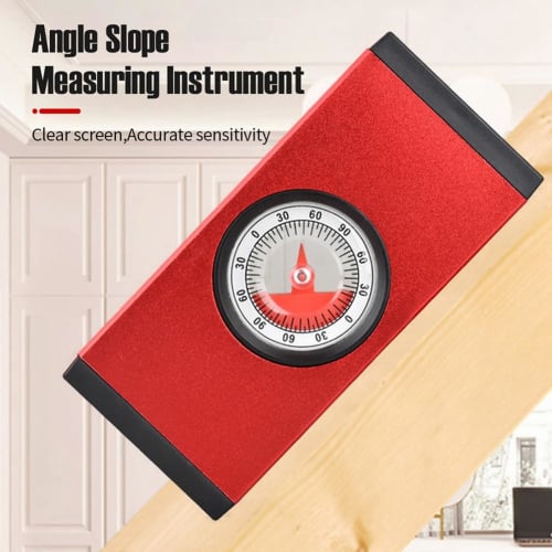 Mcbridenty High Precision Level, Aluminum Alloy Mini Angle Inclinometer, Bricklayer's Angle Inclinometer, Inclinometer