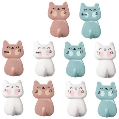 Camellia No-Drill Adhesive Cat Hooks