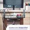 Suporte de Gerenciamento de Cabos sob a Mesa com Suporte para Régua de Energia