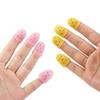 4pcs/set Solid Color Silicone Finger Guards Non-Slip Guitar Fingertip Protectors Soft   Ukulele