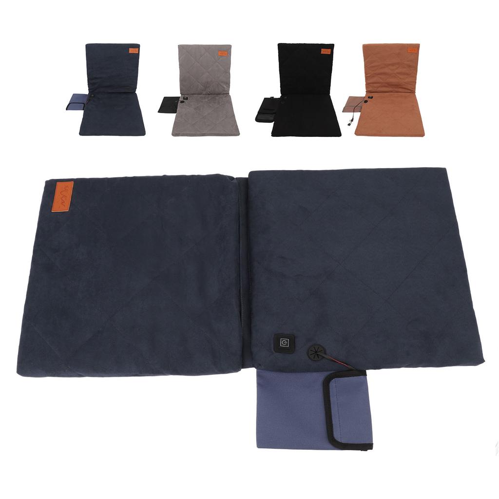 Tragbares beheiztes Sitzkissen Faltbares Heizsitzkissen Sichere beheizte Stuhlauflage für Innen und Außen