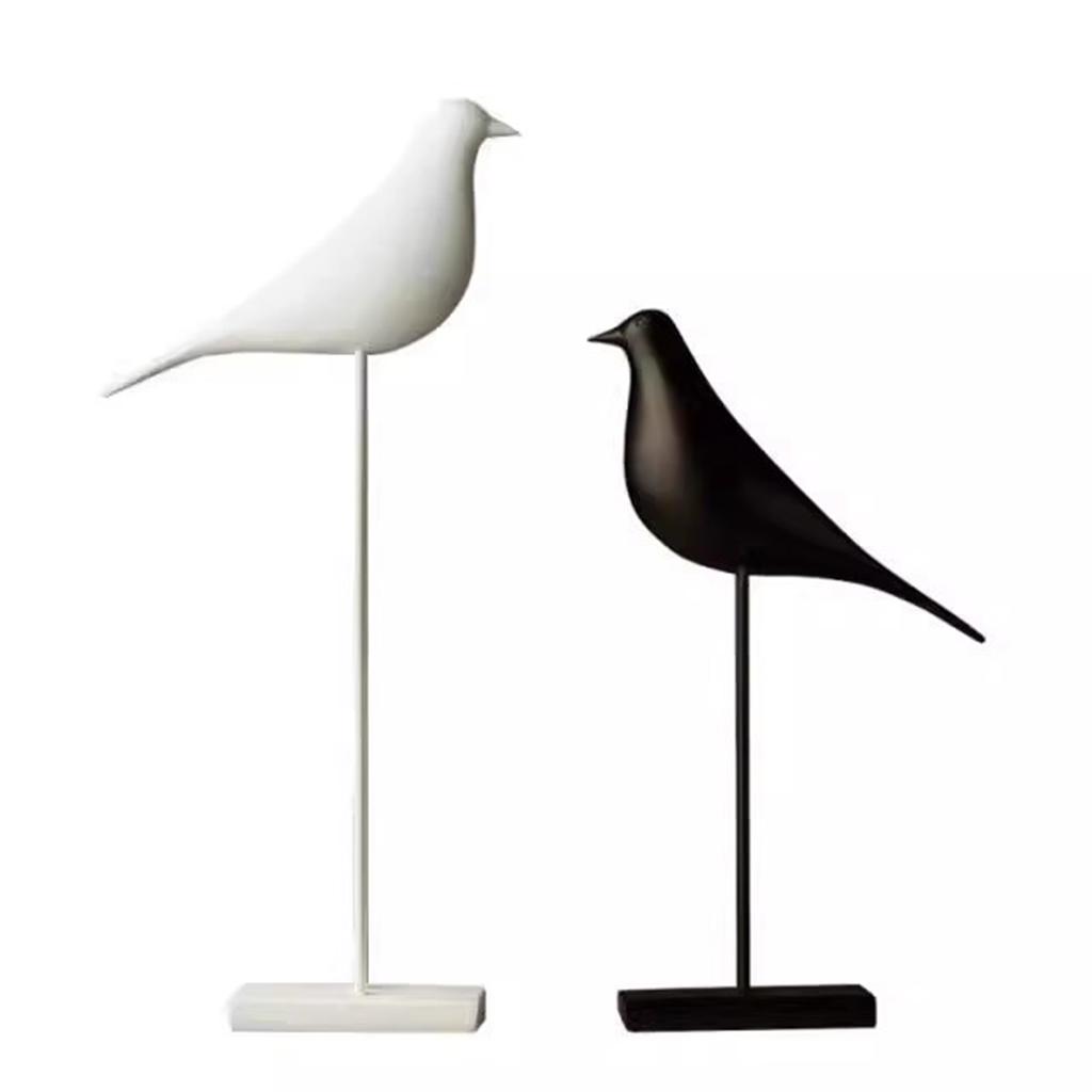 Modern Styles Birds Decorative Ornament for Living Room,Bedroom Office Desktop,Cabinet Small Birds Statues Home Decors