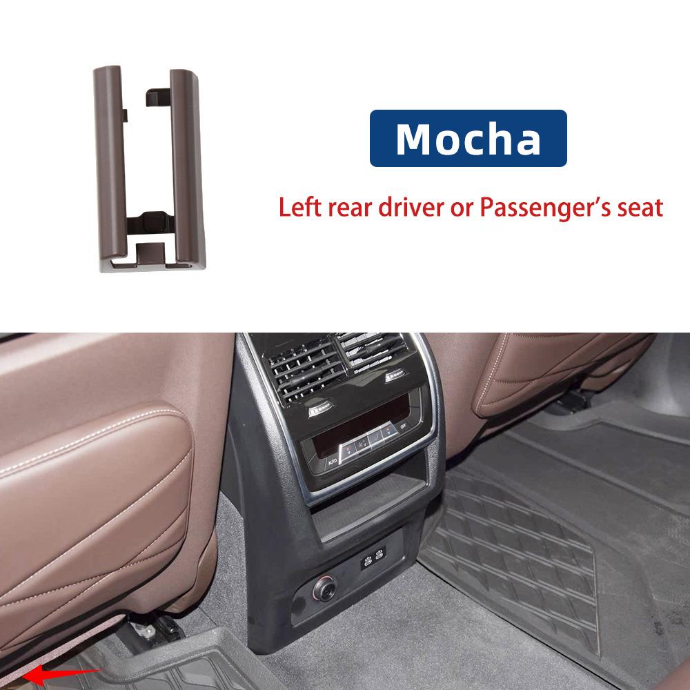 LHD RHD Interior Car Front Left Right Seat Sliding Track Rail Trim Cover For BMW X5 X6 X7 Series G05 G06 G07 G18 After 2018
