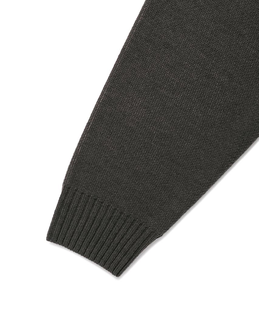 CAVISH W Dust Classic Rose Knit Sweater Charcoal(Cv2Effk605A)