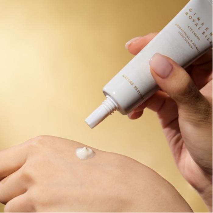 Nature Republic Ginseng Royal Silk Watery Cream & Eye Cream Set (3-Piece)