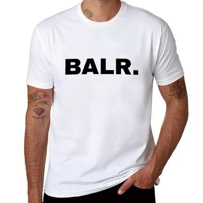 BALR T-Shirt Man T Shirt Cotton High Quality Anime T Shirts Oversize T-Shirt