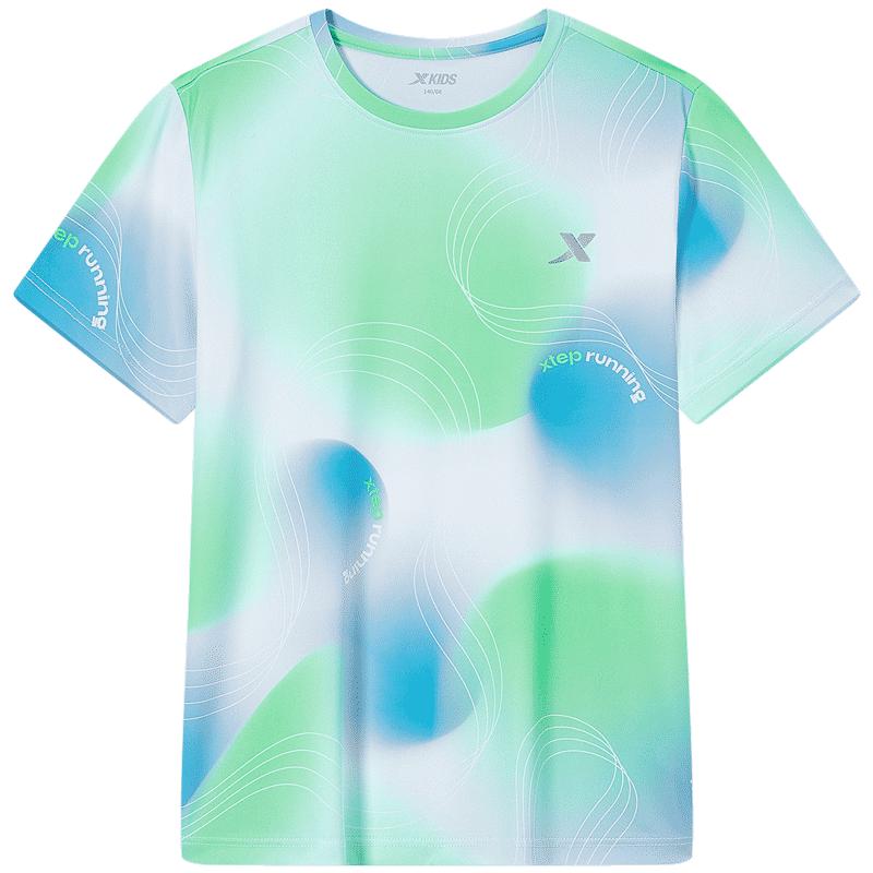 Tebu Boys' Quick-Dry Short-Sleeve T-Shirt