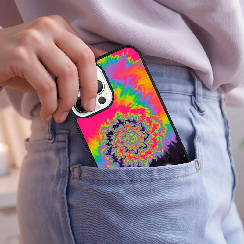 Magic Trippy Psychedelic Art Phone Case For iPhone 17 Air 15 16e 14 13 Pro Max Coque 12 11 Pro Max PLUS cover