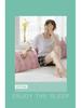 Pure Cotton Gauze Pillowcase with Snap Buttons, Summer Full Wrap, 40x60cm Latex or 48x74 Pillow Size. Single Pack.