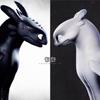 Dynamic Night Fury And Light Fury Plush Toys For Dragon Lovers Black And White Dragon Dolls