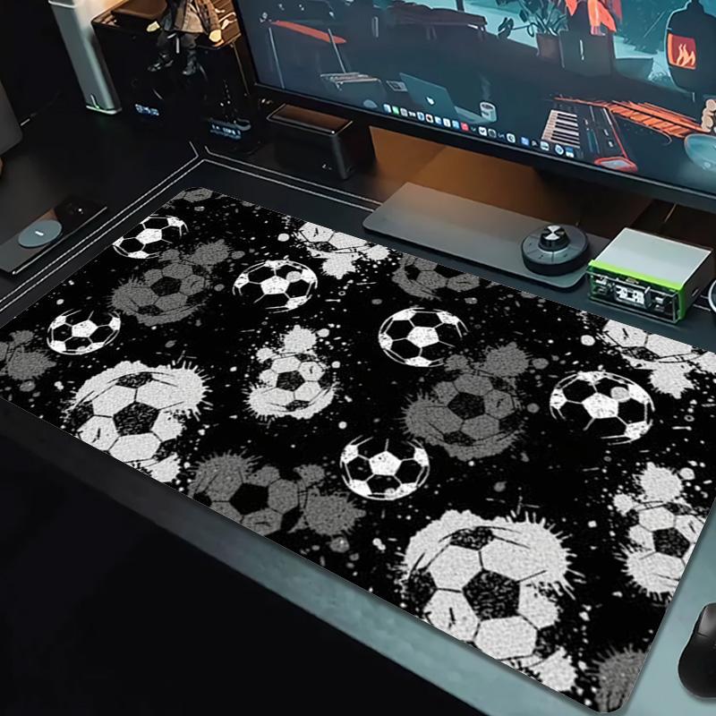 Soccer Color Mouse Pad Large Gaming Table Cushion Non-slip Laptop Tablet Big Mousepad XXL Mat Mini PC Playmat With Lock Edge