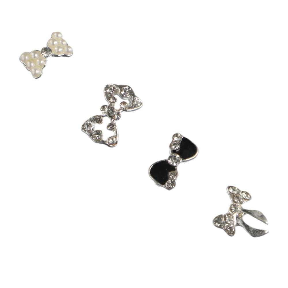 Super Flash Glass Stone Manicure Crystal DIY Nail Art Decorations Nail Jewelry Bow Nail Rhinestones