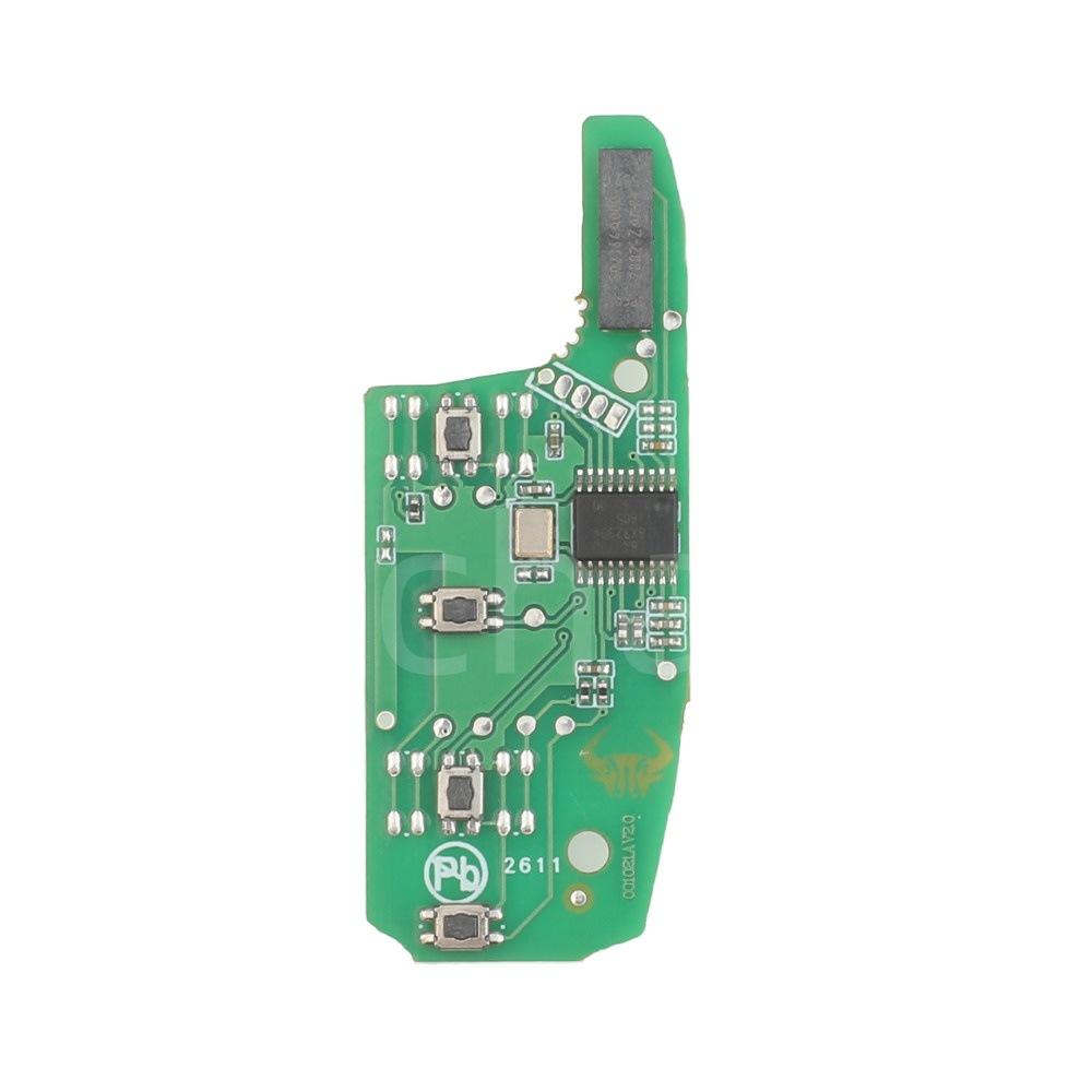 Buick, Opel, Vauxhall, Chevrolet Remote Key Circuit Board 315/433MHz ID46
