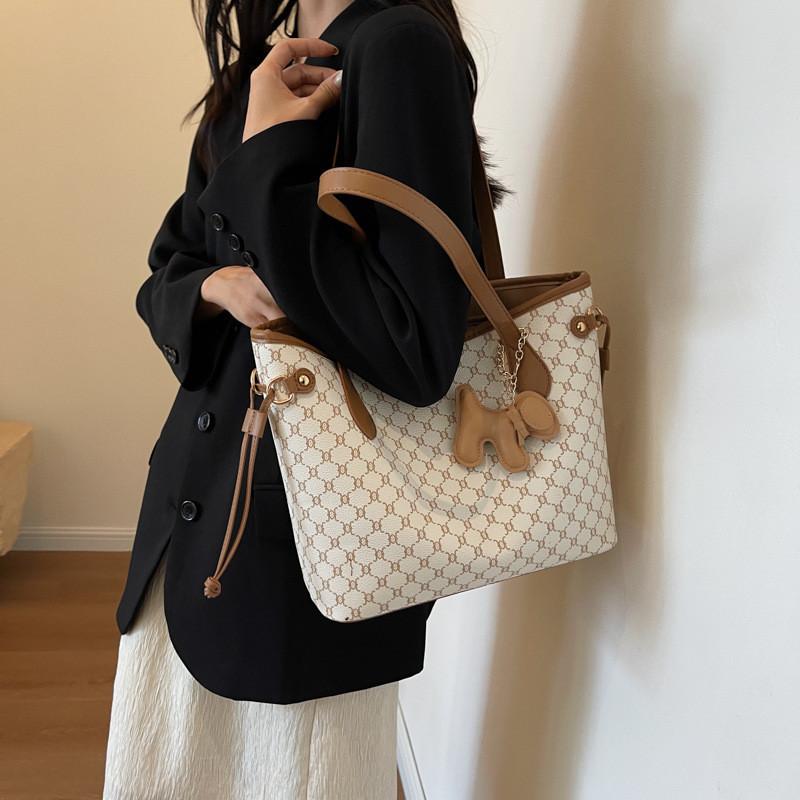 European And American Style Large Capacity Printed Tote Bag For Women 2023 Summer New Handbag