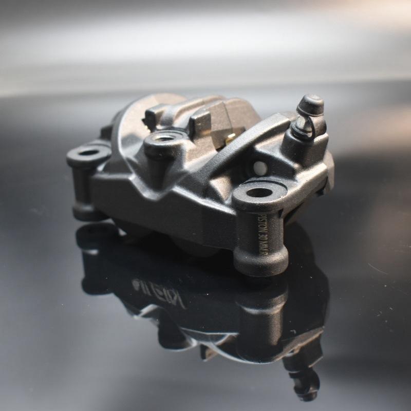 Motorcycle Nissin Forged Brake Caliper Asymmetric 4-piston 100MM Installation Lock Point for Front Wheel Braking