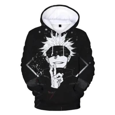 2024 Satoru Gojo 3D Print Men Hoodies Tops Outono Manga Longa Anime Hoodie Homens Mulheres Moletom Oversized Streetwear Crianças Hoodie
