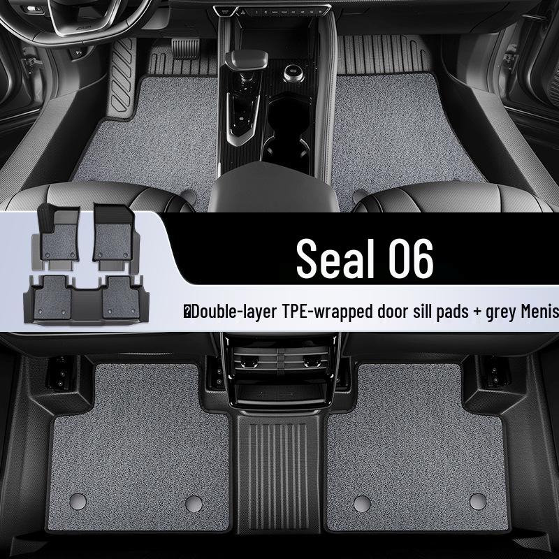 Full Coverage TPE Floor Mats for 2025 BYD Seal 06 DMi EV