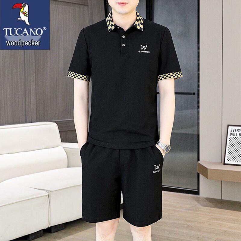 

TUCANO Men s Summer Polo Shirt & Shorts Set XL