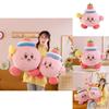 Kirby Plush Toy With Pp Cotton Filling For Kids Room Decor And Gift Ideas Special Characters Included
