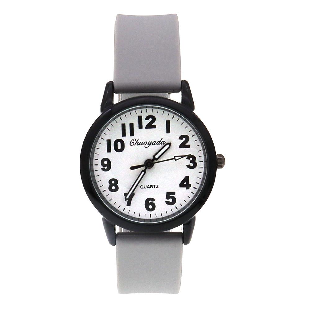 New Digital Fashion Children Boy Girls Quartz Watch Simple Leisure Sports Silicone Strap Women's Wristwatch