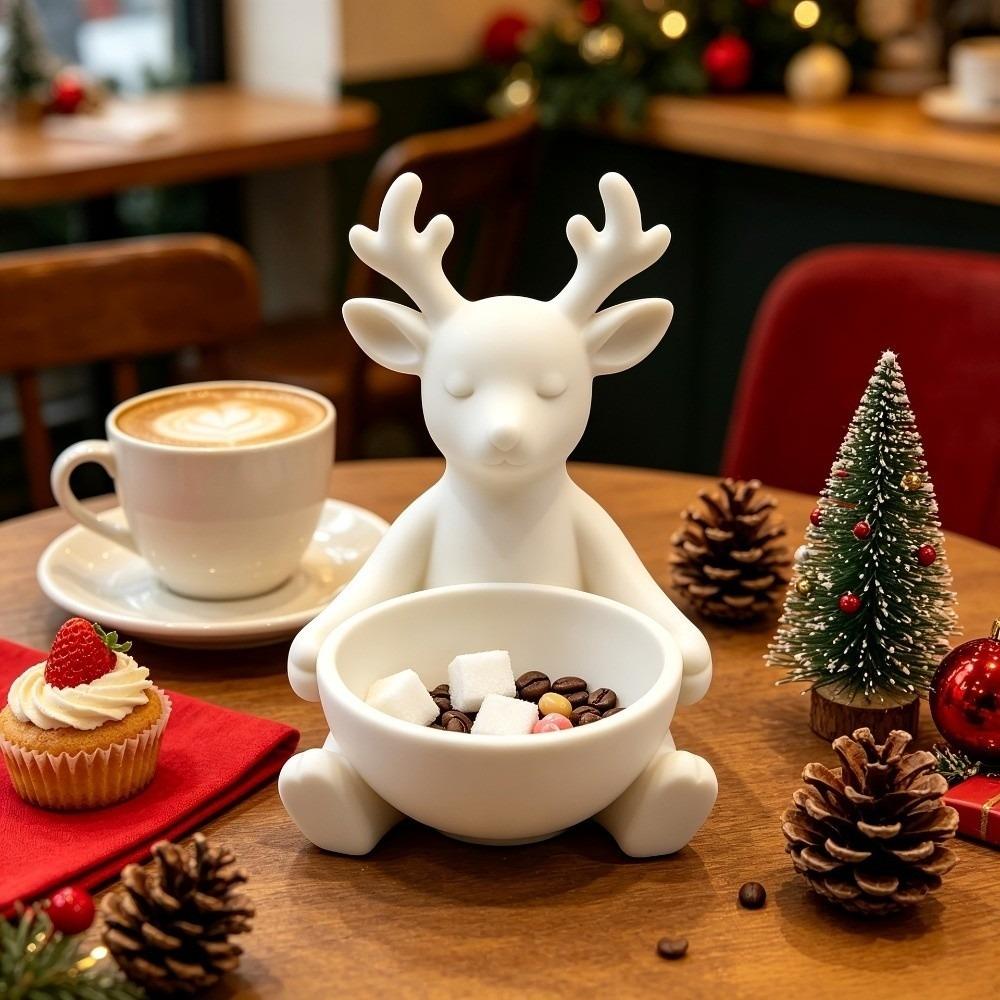 Gifts Deer Jewelry Storage Box 3D Printed Home Decor Desktop Organizer Phoenix Christmas Ornaments Desk Accessory