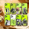 T-The G-Green Yuri Phone Case For iPhone 17,16,15,14,13,12,11 Plus,Pro Max,XS,Soft Silicone Black Cover