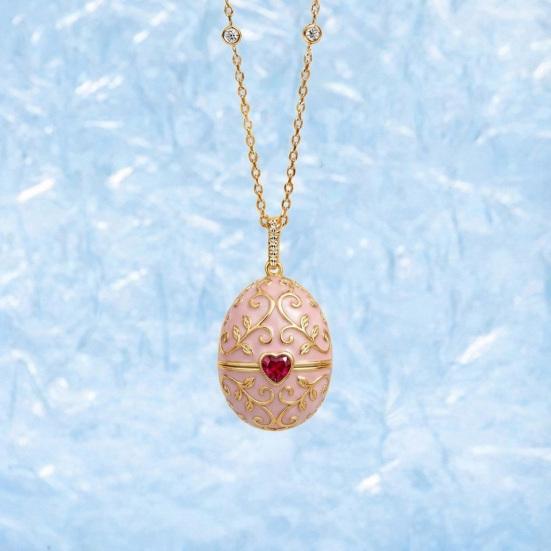 Elegant Retro Style Necklace Copper 2.7 Cm 1 Pc