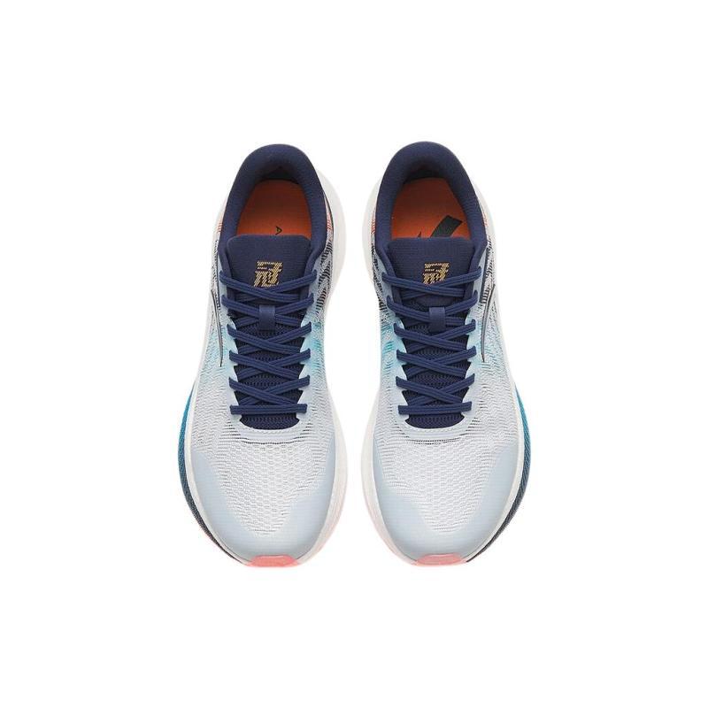 Anta Champion 2nd Gen Anti Slip Wear Resistant Low Top Running Shoes Men's Gray Blue Orange Sneakers 112335582S-10