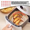 Papír na pečení do horkovzdušné fritézy Silikonové magnety 4 ks Tepelně odolné Magnety na horkovzdušné fritézy Kuchyňské doplňky Pro pečicí papír